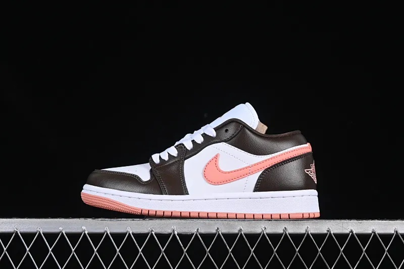 All Categories Air Jordan Jordan Series Basketball Shoes Air Jordan 1 Low Air Jordan 1 Low AJ1 Joe 1 Mocha Pink Low-top Cultural Leisure Sports Shoes DC0774-182